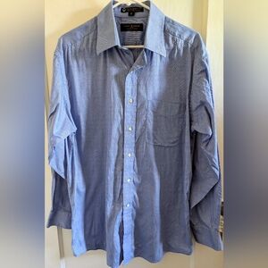 Tommy Hilfiger Men's Blue Dress Shirt 16/ 34